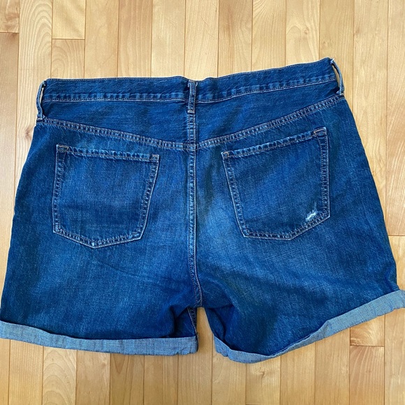 Denim shorts with rolled cuff - 5” inseam - Picture 4 of 5